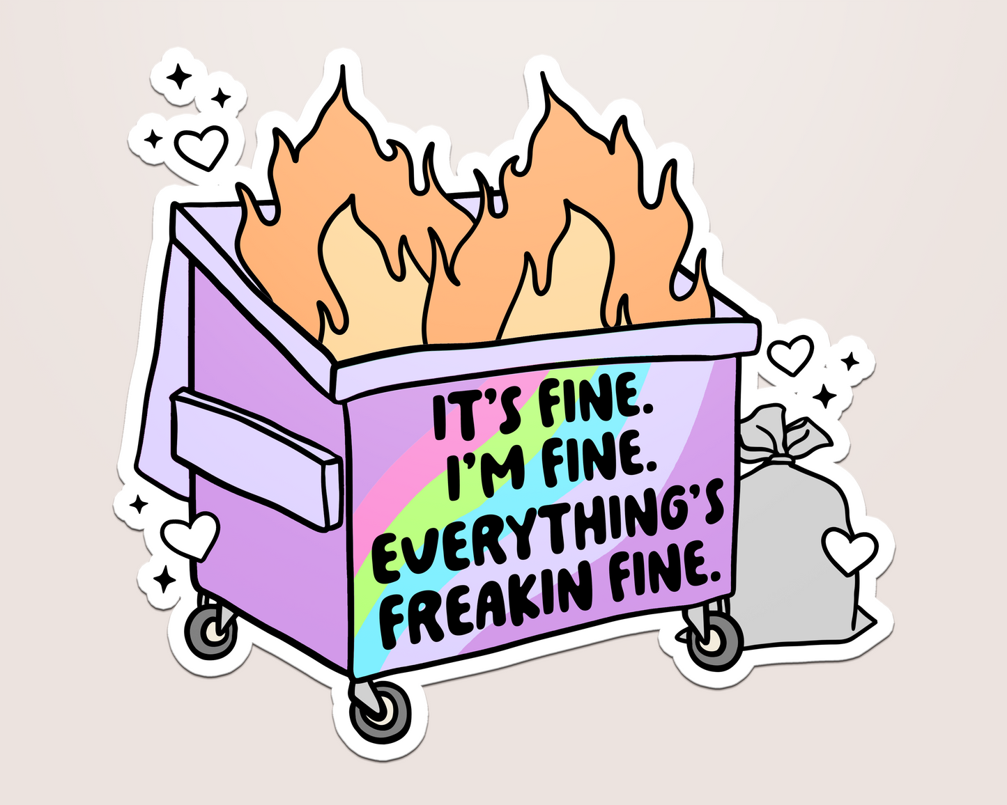 dumpster fire