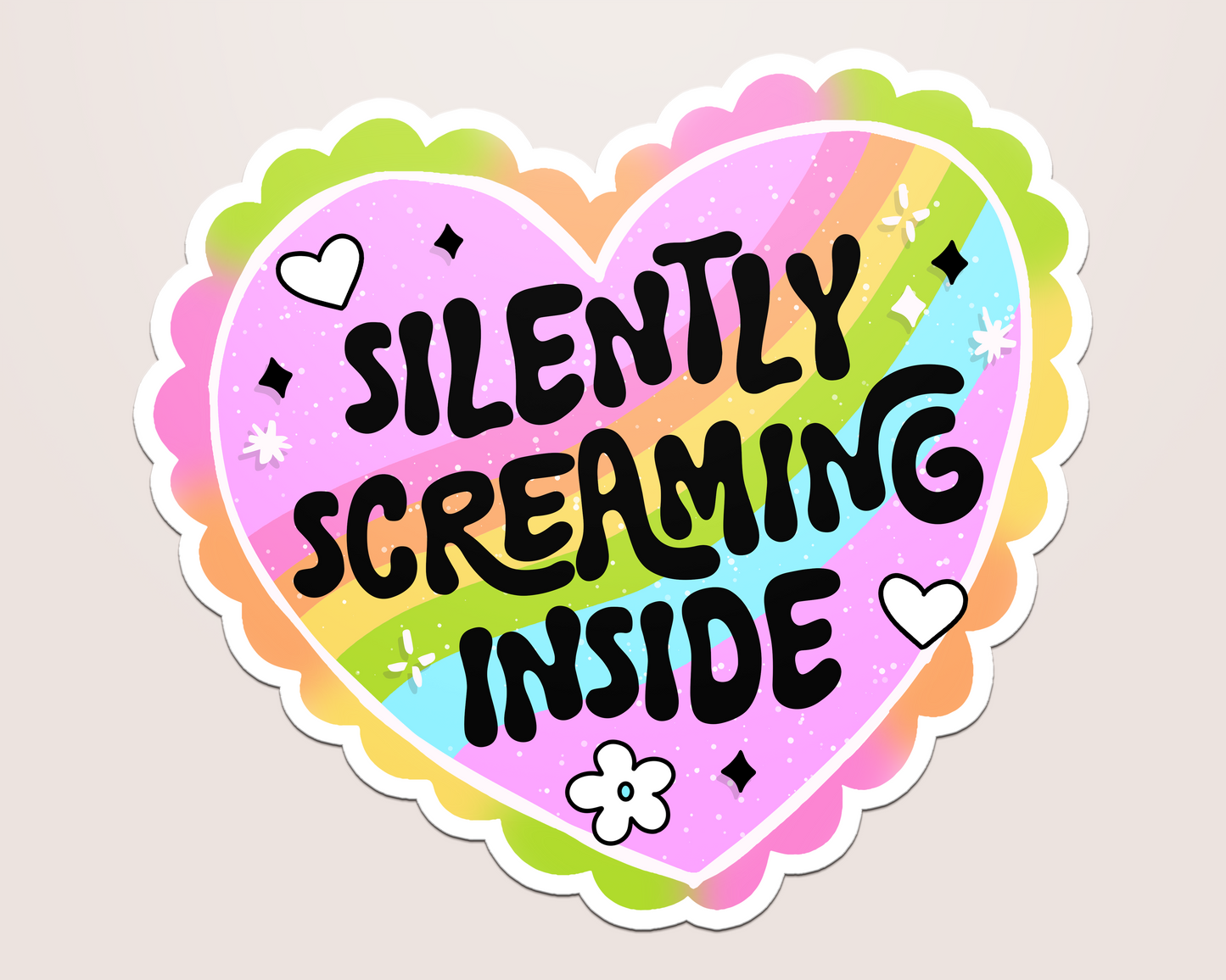 silently screaming inside