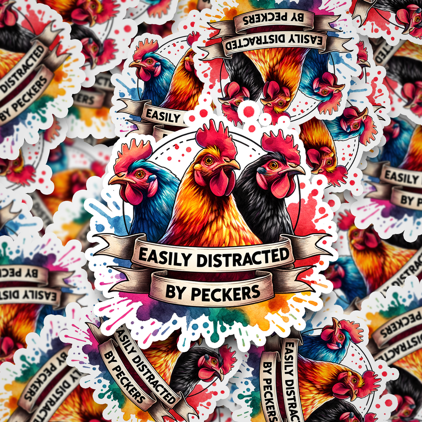 Easily Distracted By Peckers