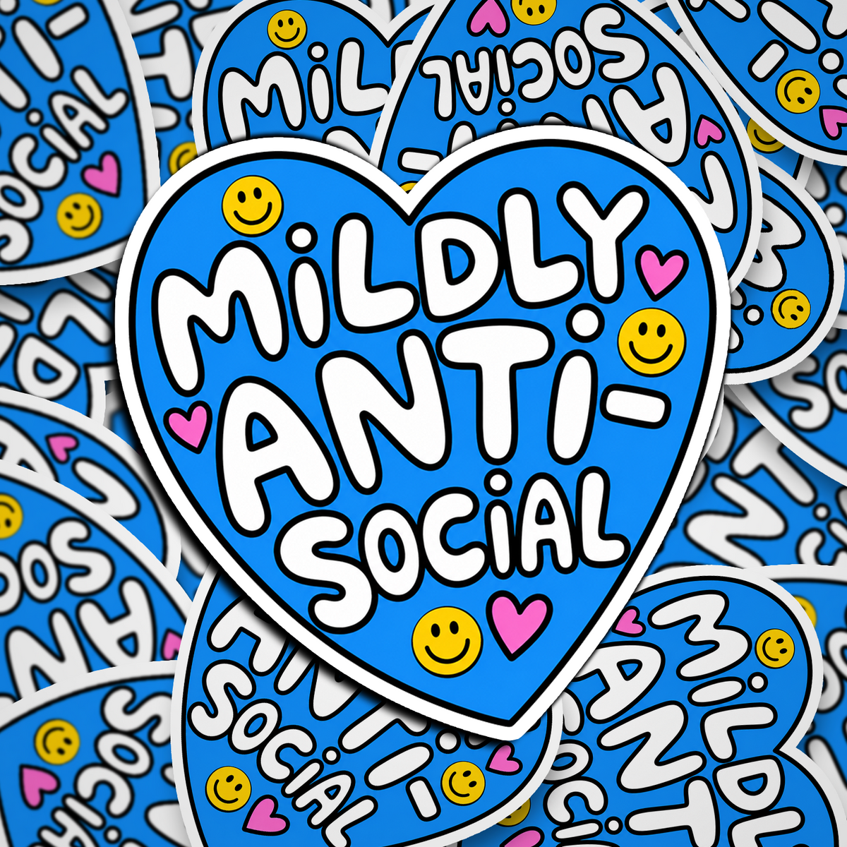 mildly anti social