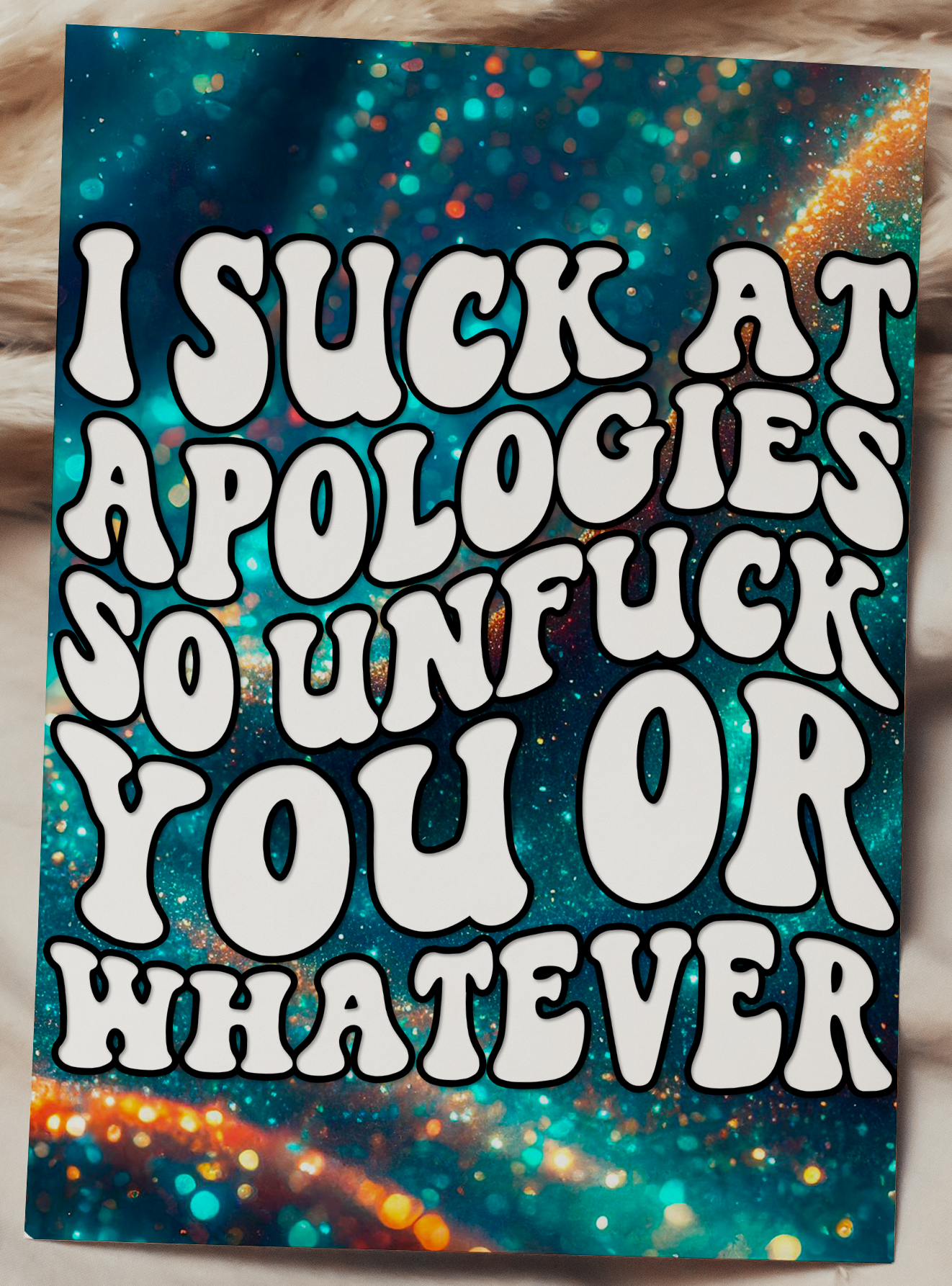 I Suck At Apologies