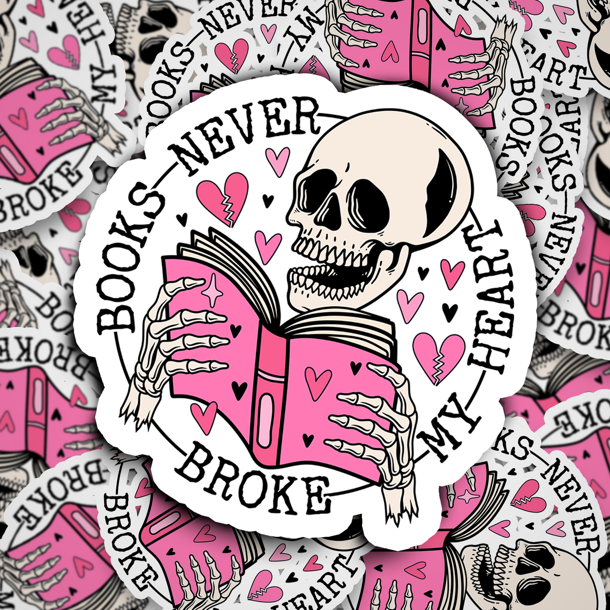 books never broke my heart