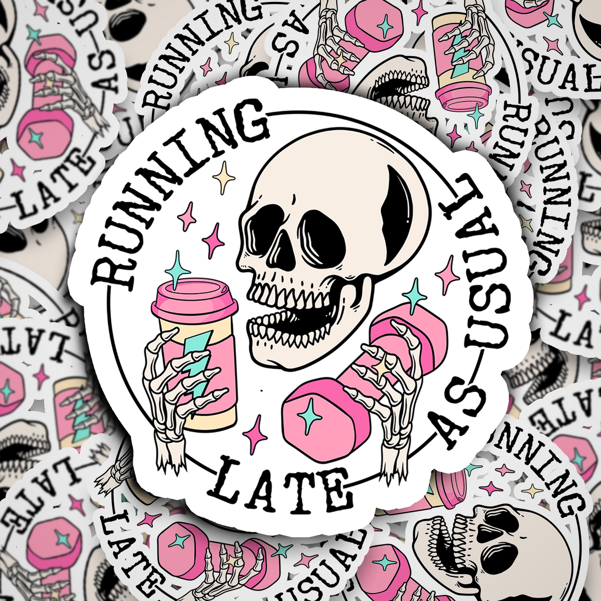 running late as usual