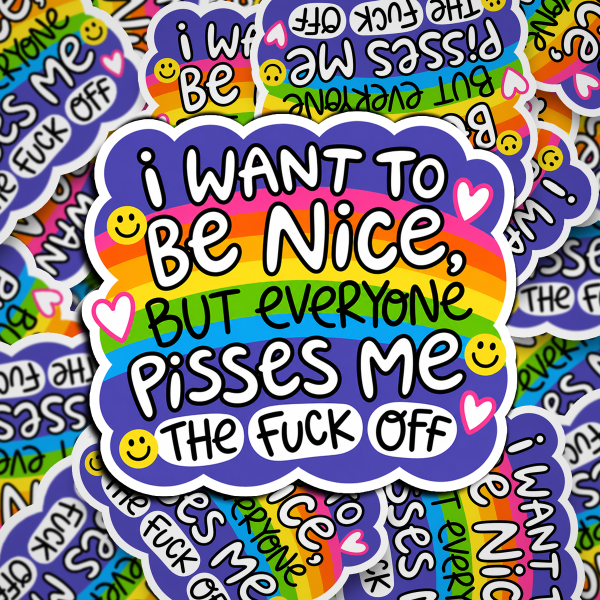 i want to be nice