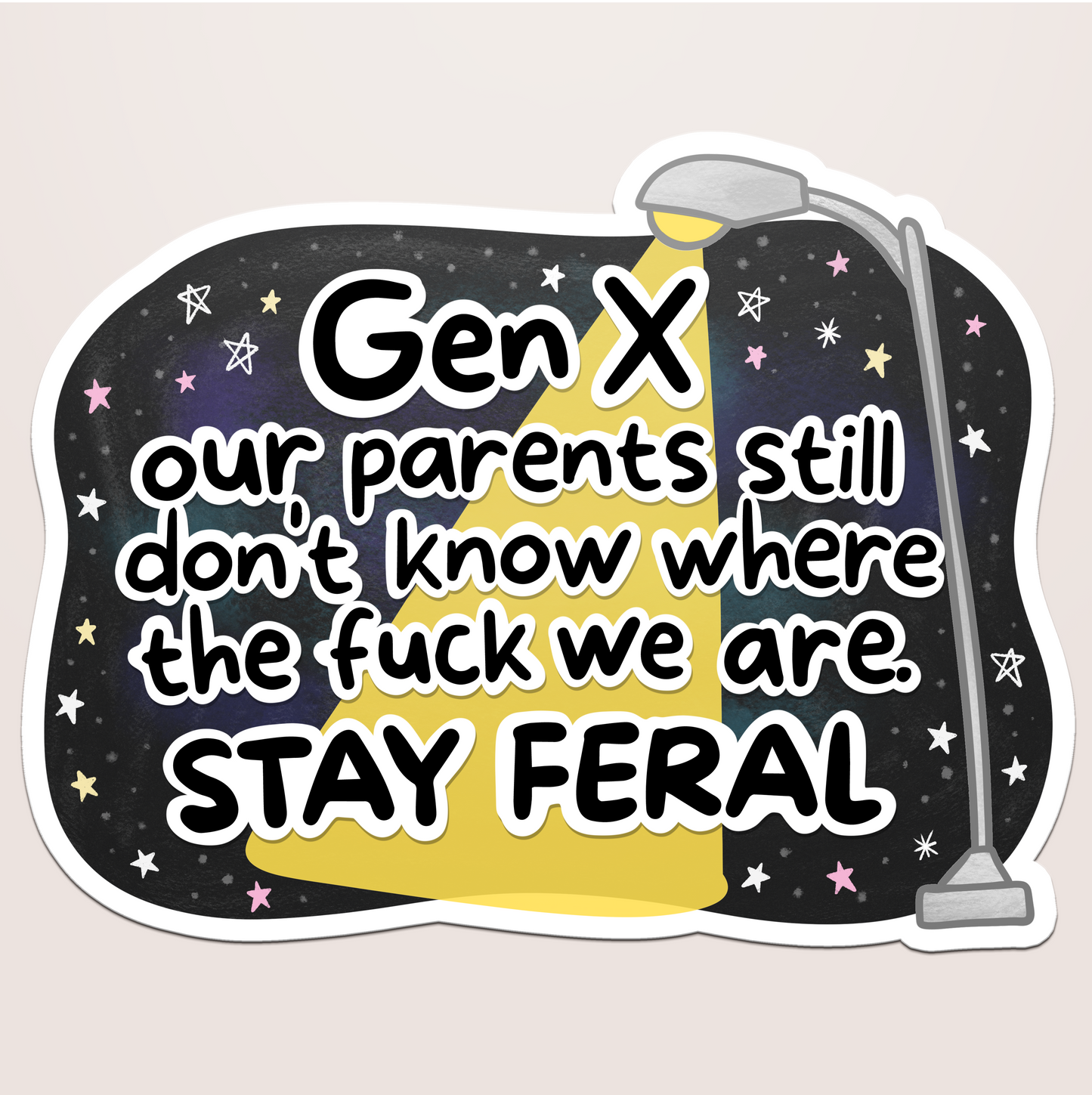 gen x, stay feral