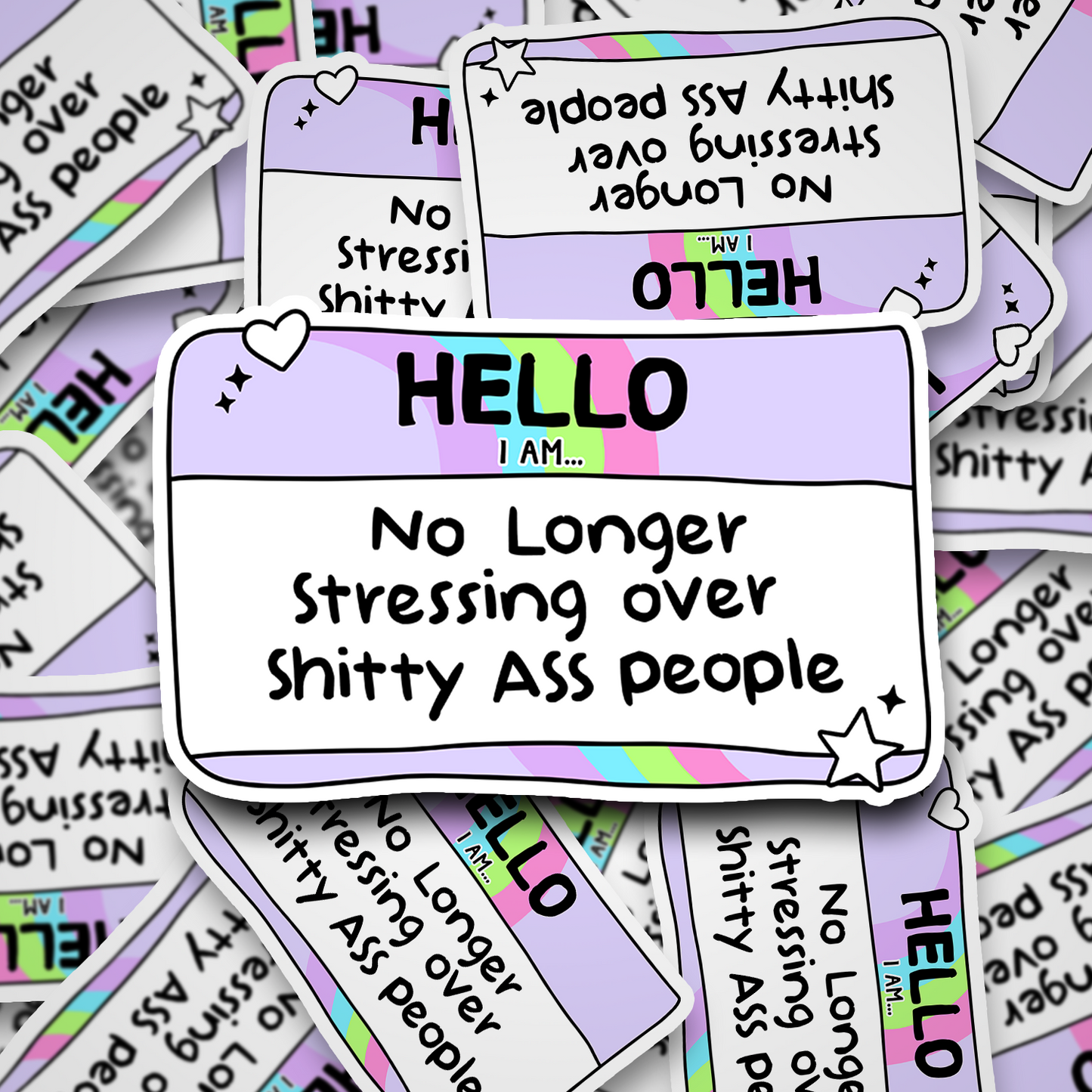 No Longer Stressing Over Shitty Ass People