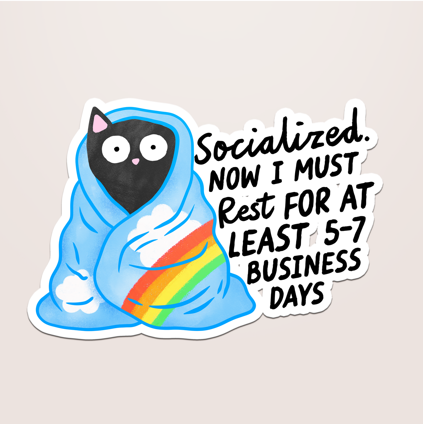 socialized - now i must rest