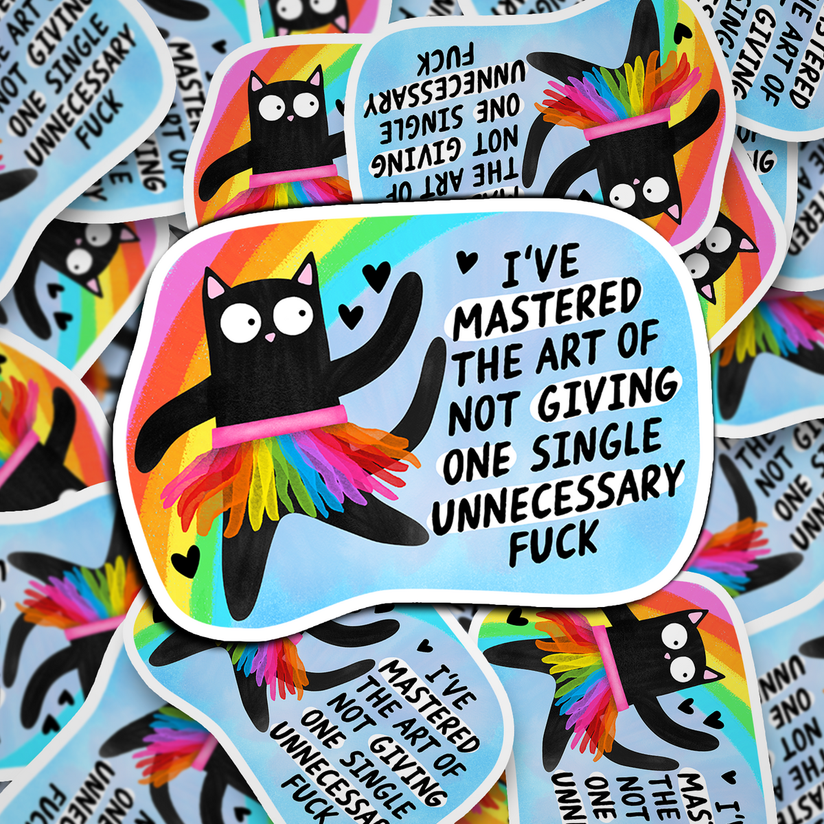 not giving a fuck
