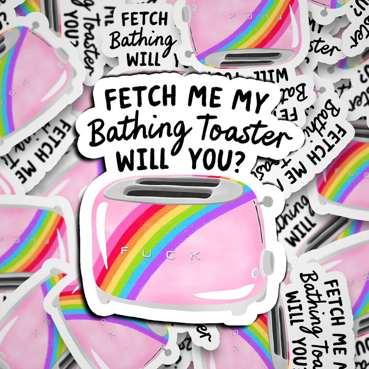 bathing toaster