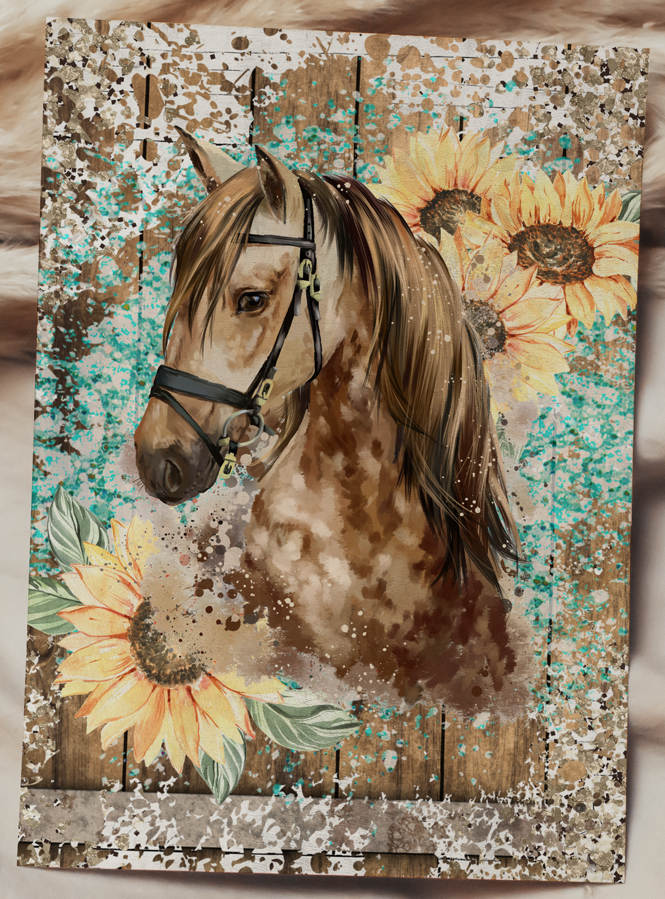 Sunflower Horse
