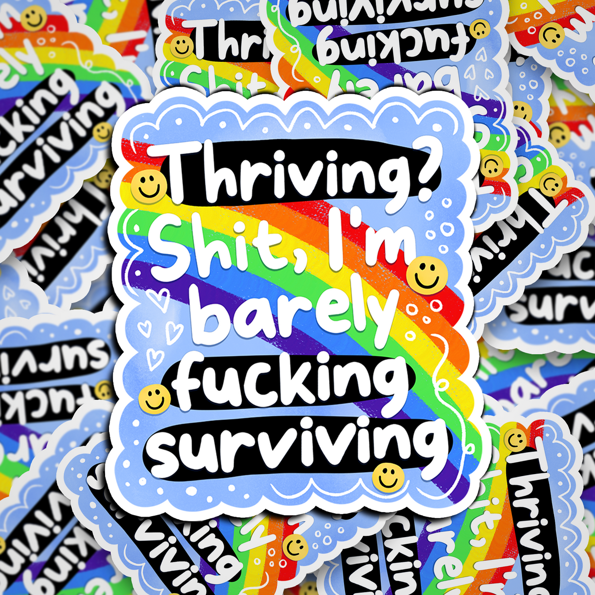 barely surviving