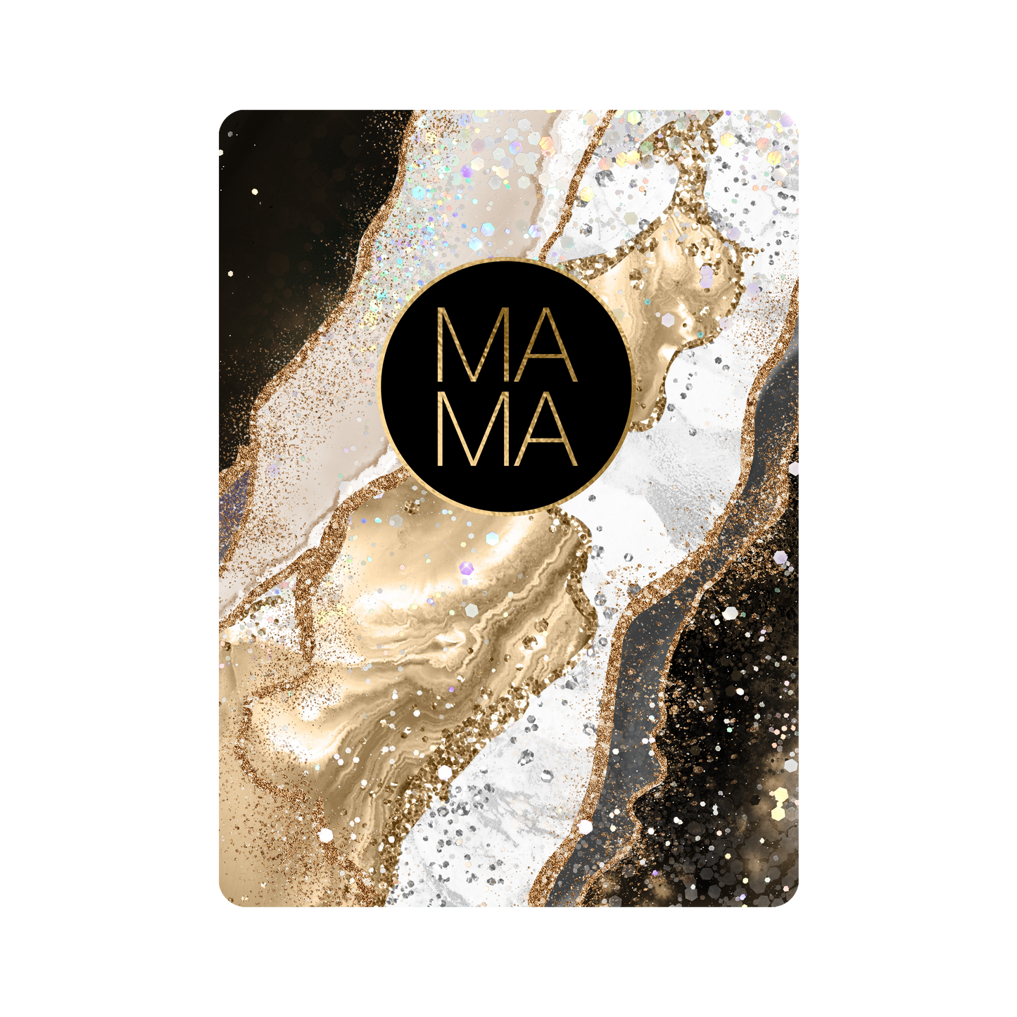 Gold Geode Mama