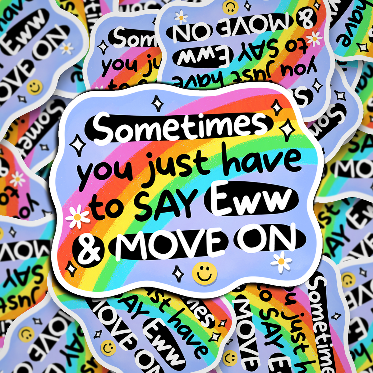 say eww and move on