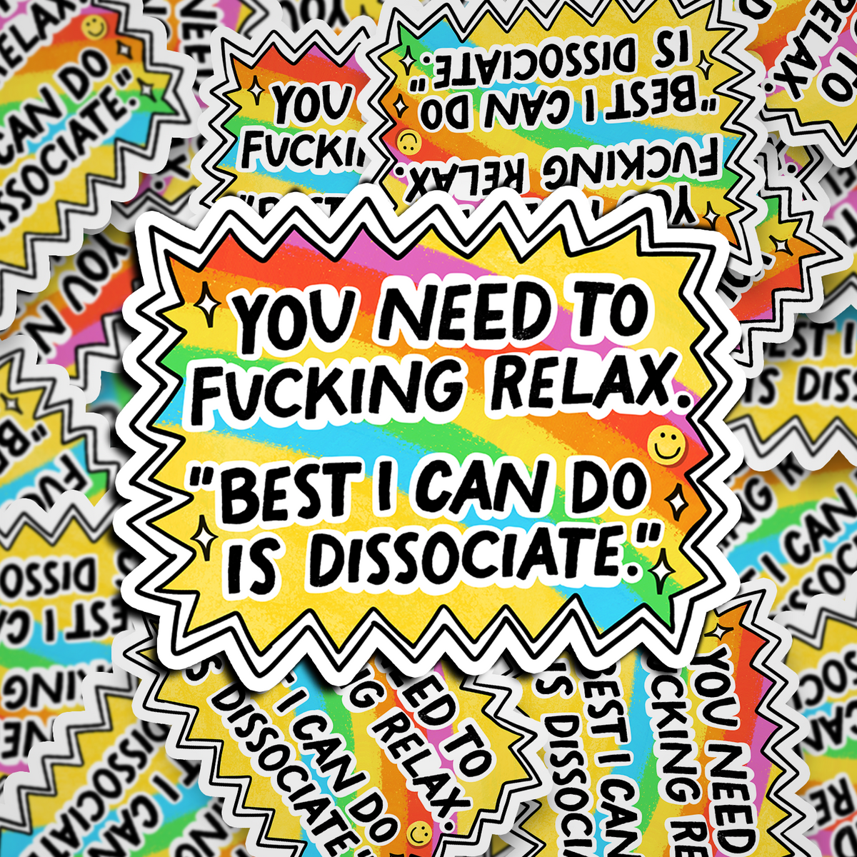 best i can do is dissociate