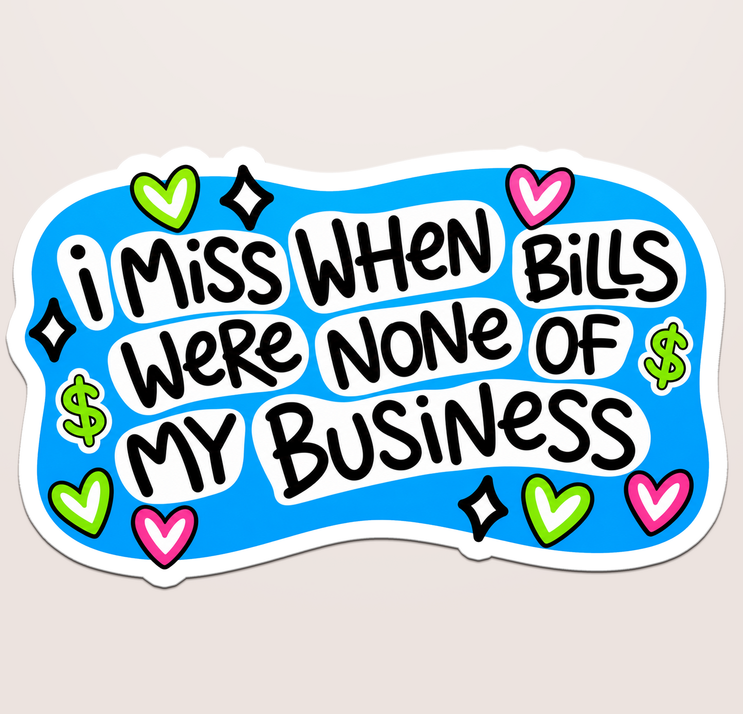 i wish when bills were none of my business