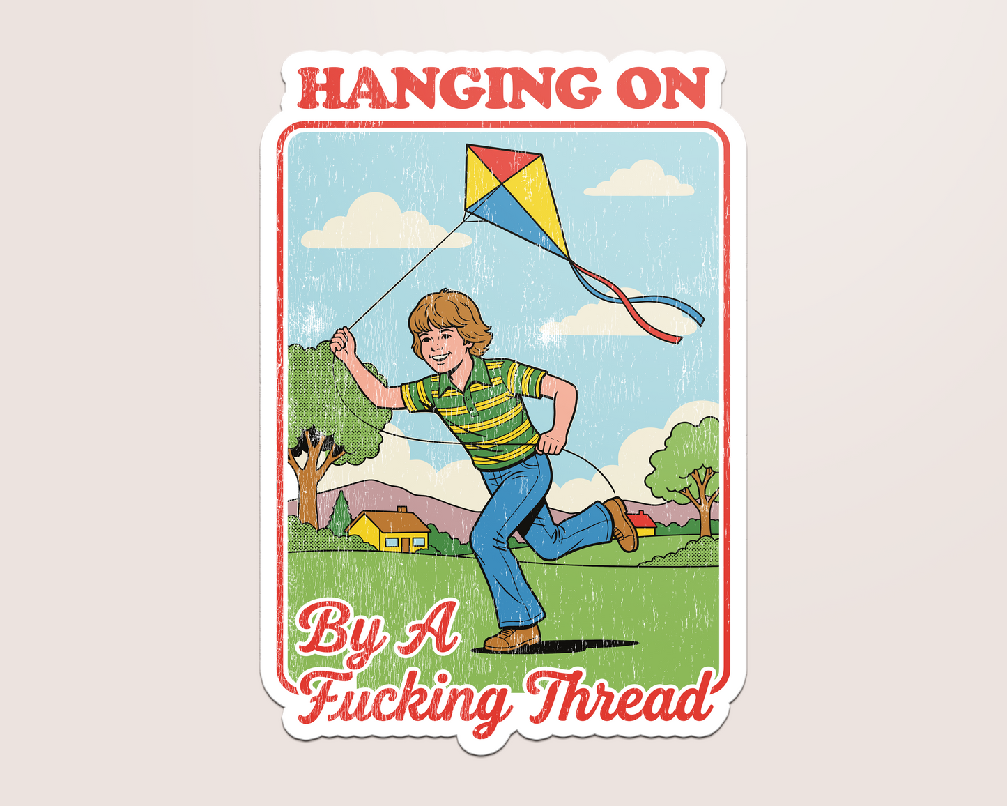 hanging on by a thread