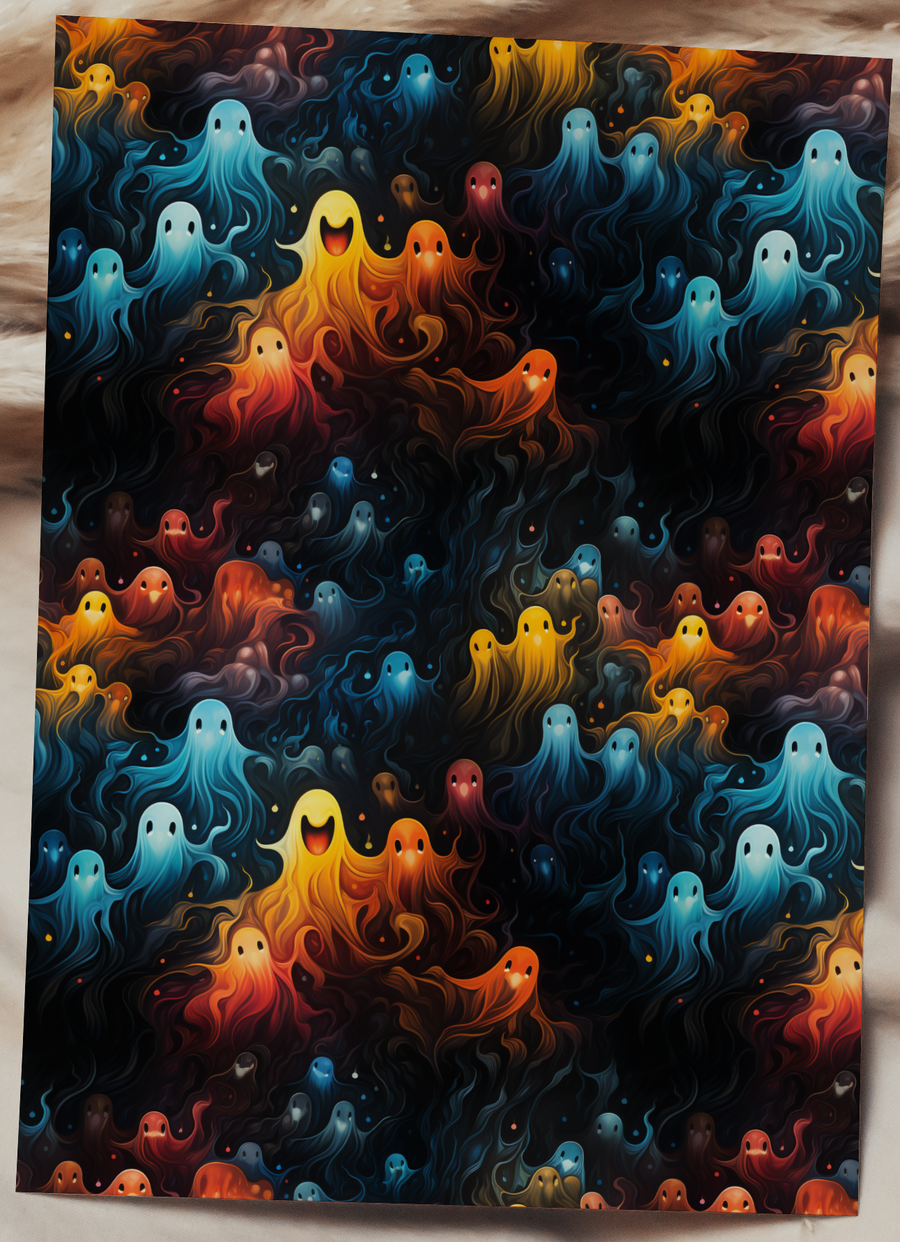 mini neon ghosts