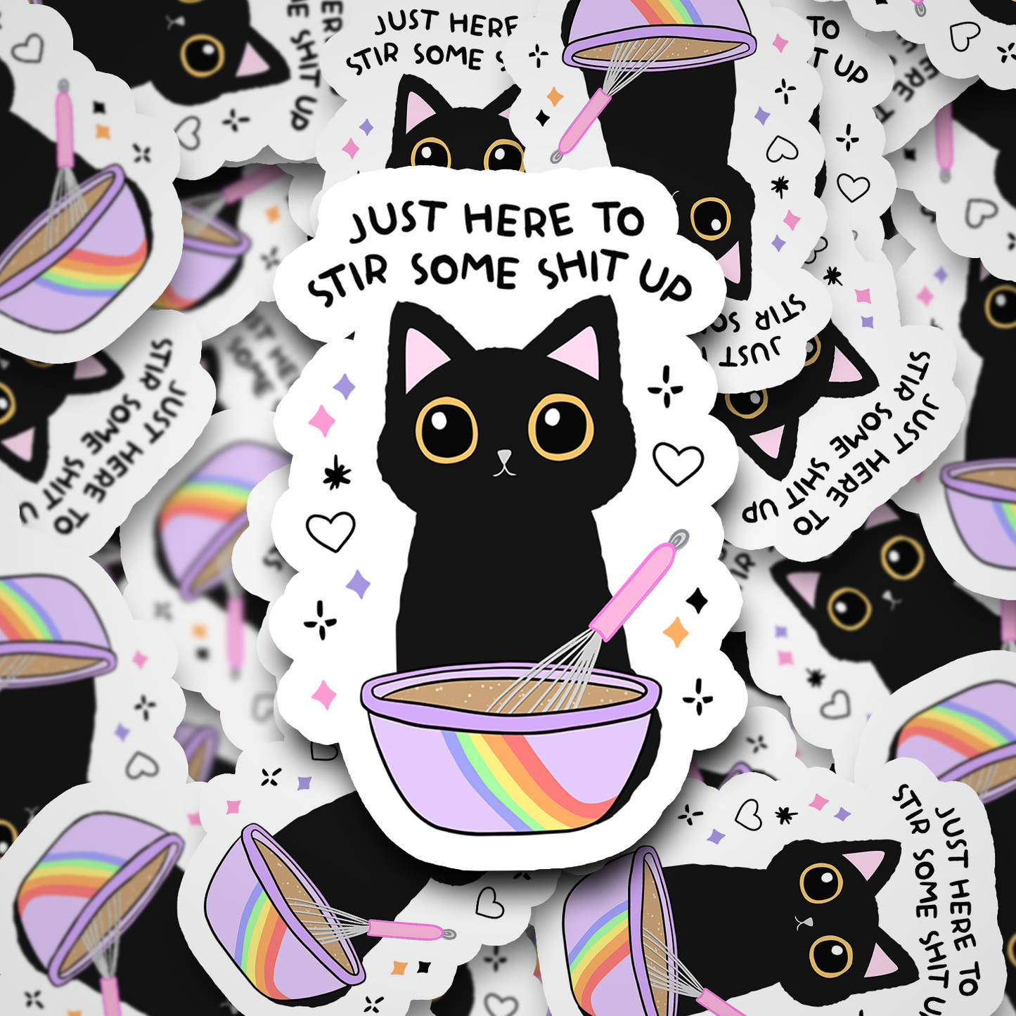 here to stir shit up