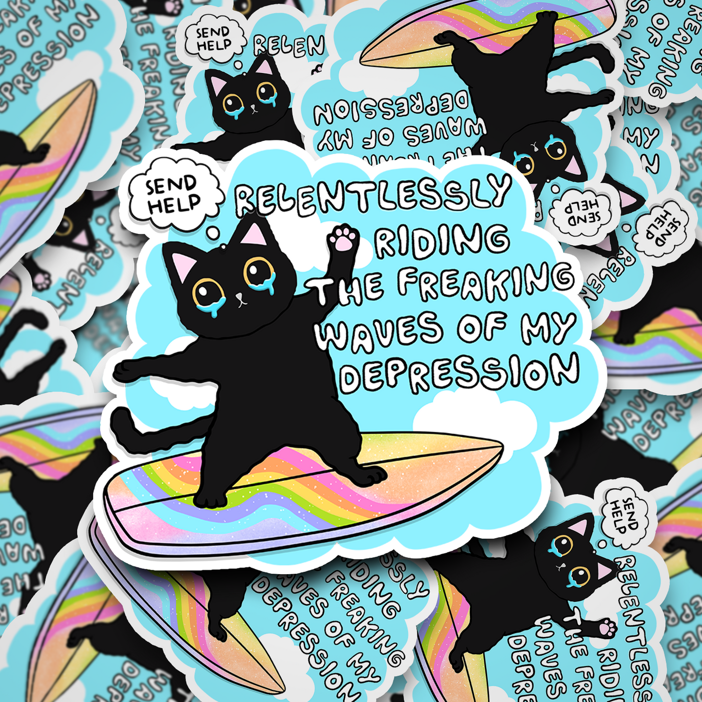 Riding The Waves Of My Depression
