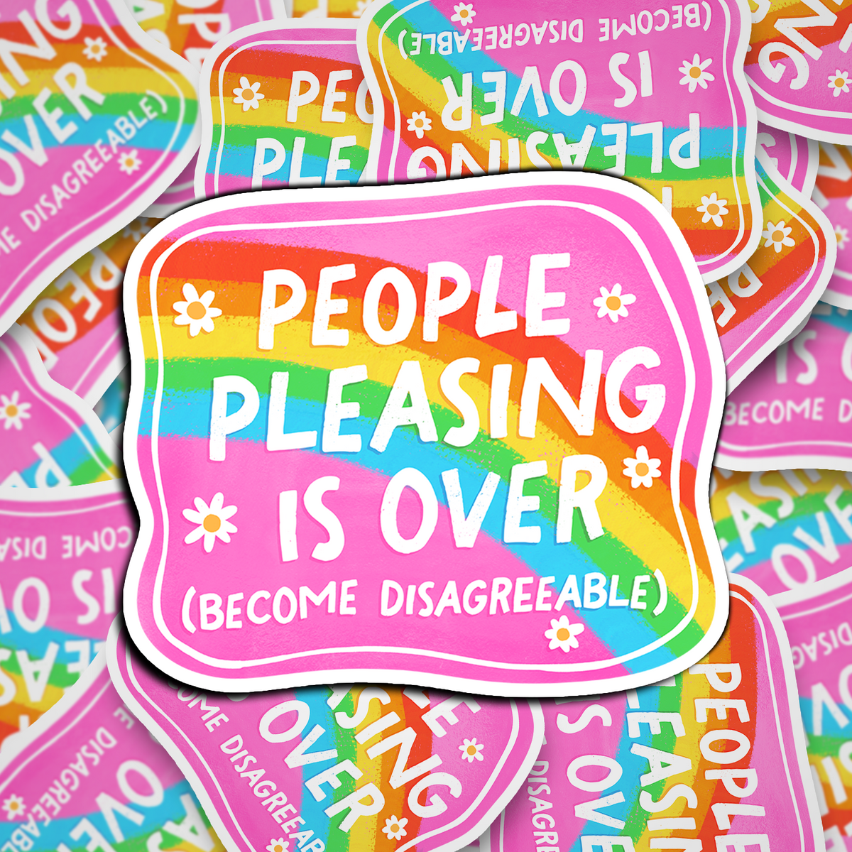 people pleasing is over