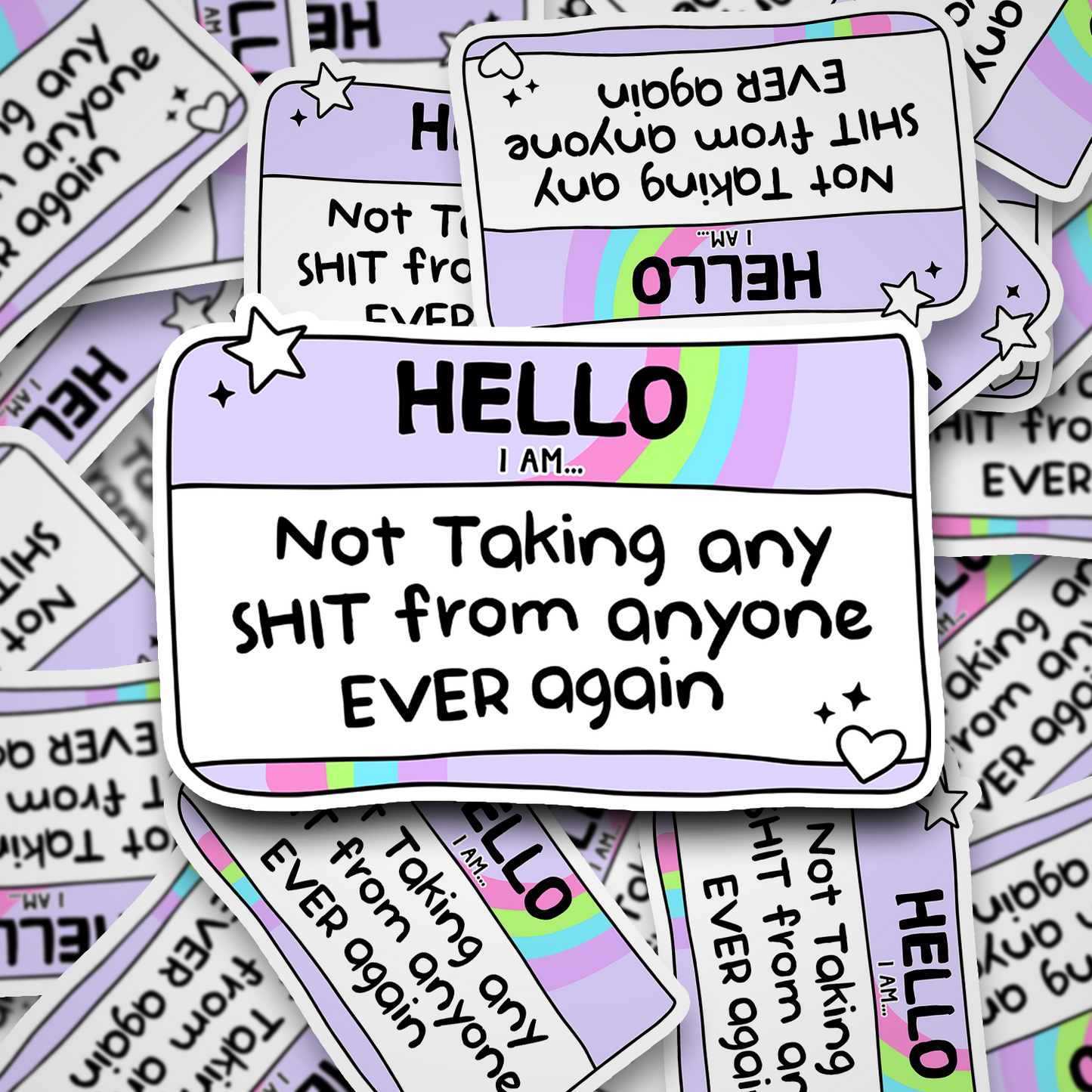 Sweary Sticker Pack - Every One In The Shop!