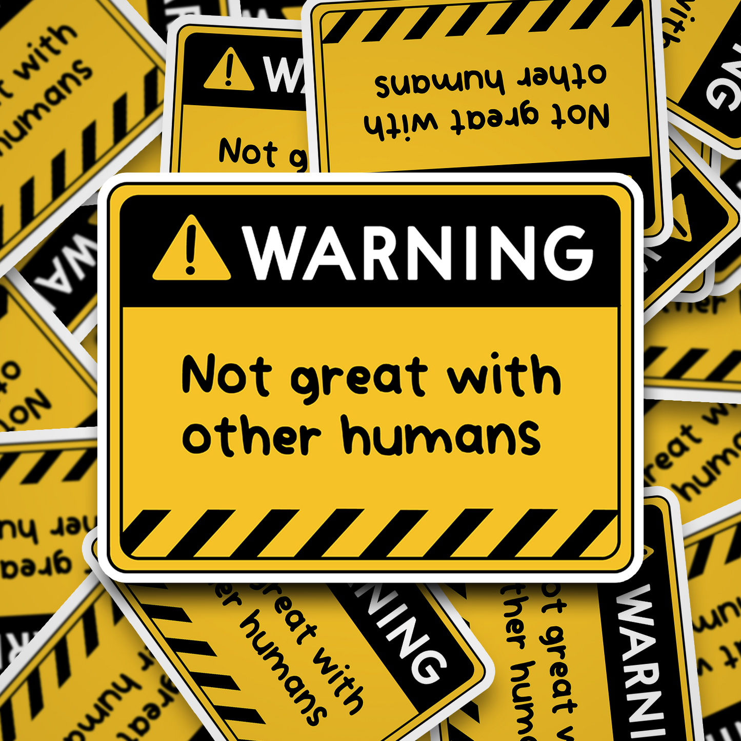 not great with other humans