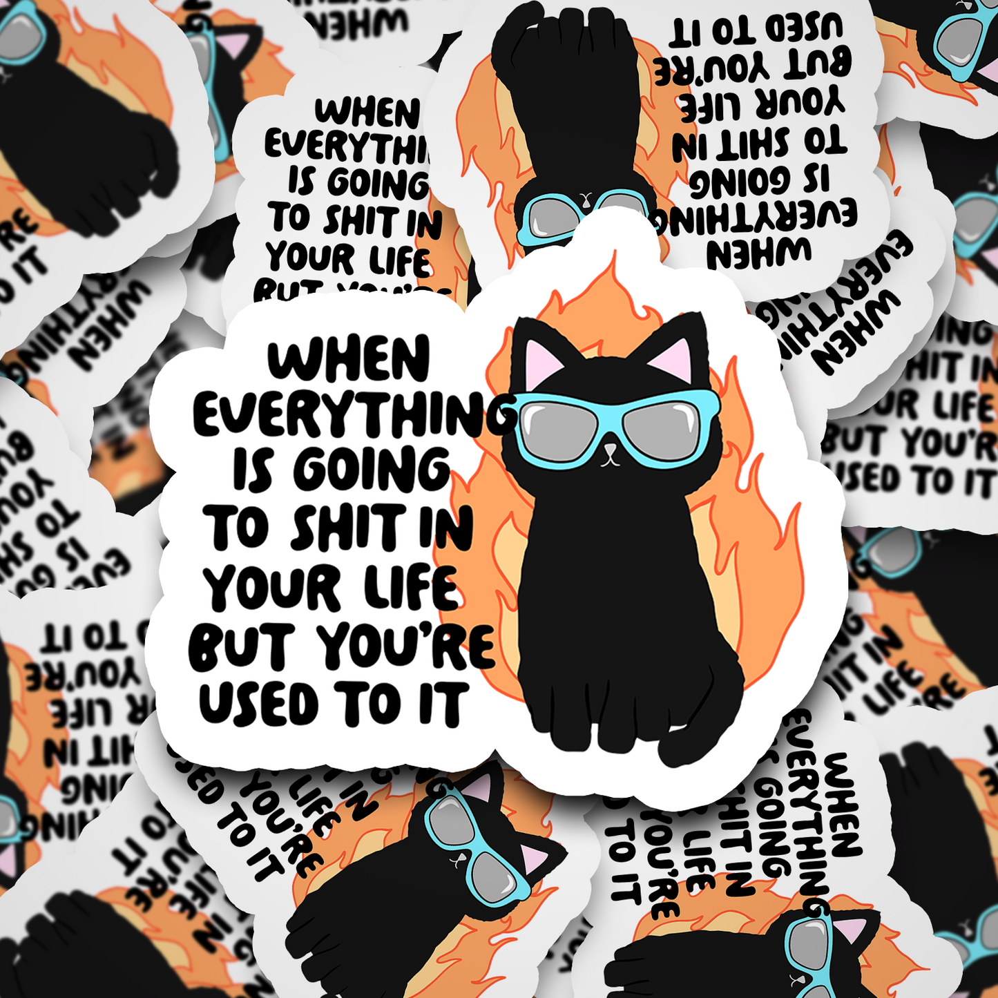 When Everything Is Going To Shit, But You're Used To It