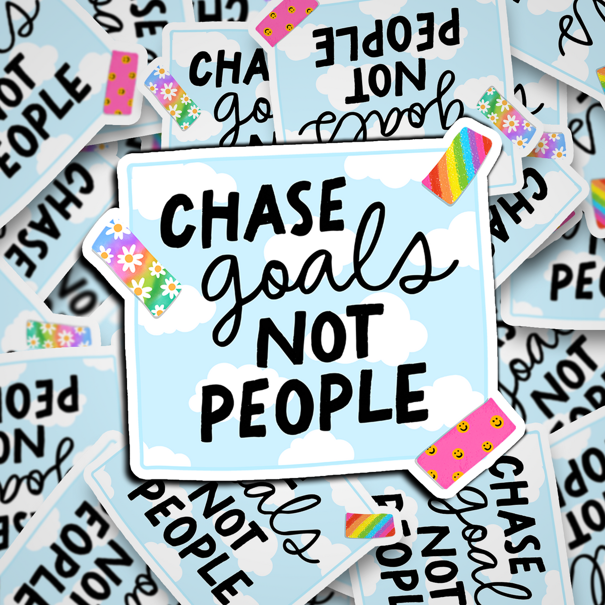 chase goals, not people