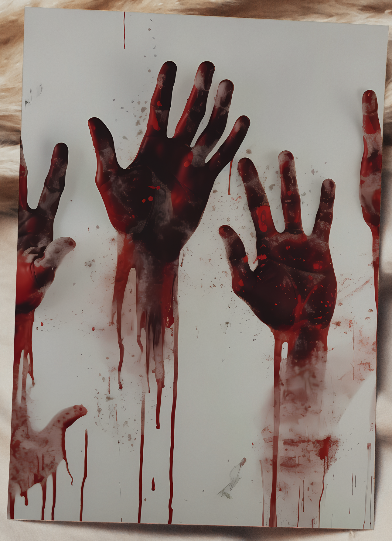 Blood Handprints