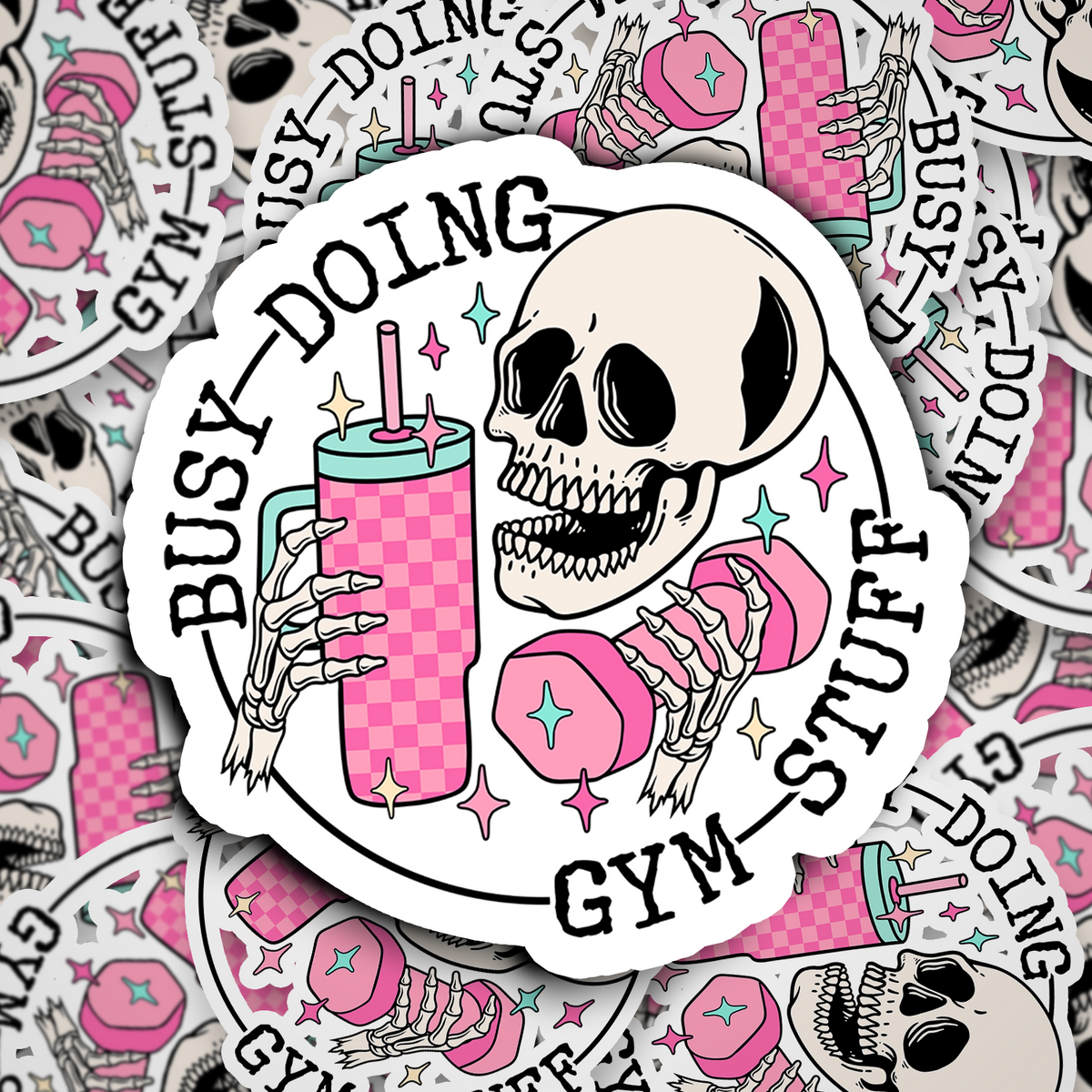 busy doing gym stuff 2