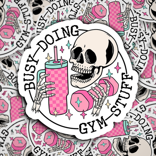 busy doing gym stuff 2