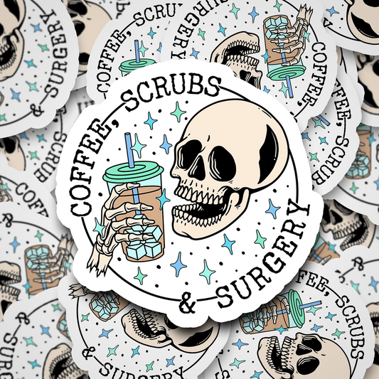 coffee scrubs surgery