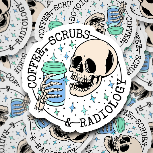 coffee scrubs radiology