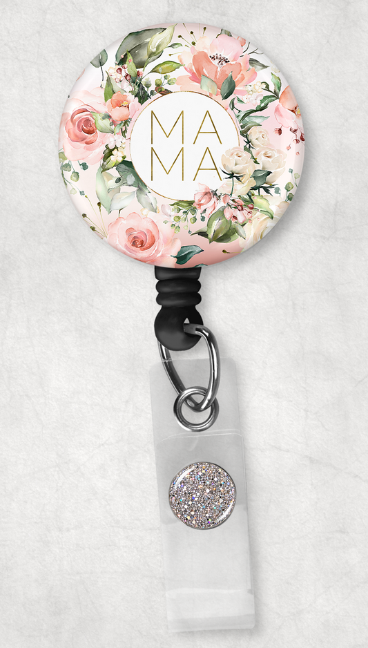 pink floral mama