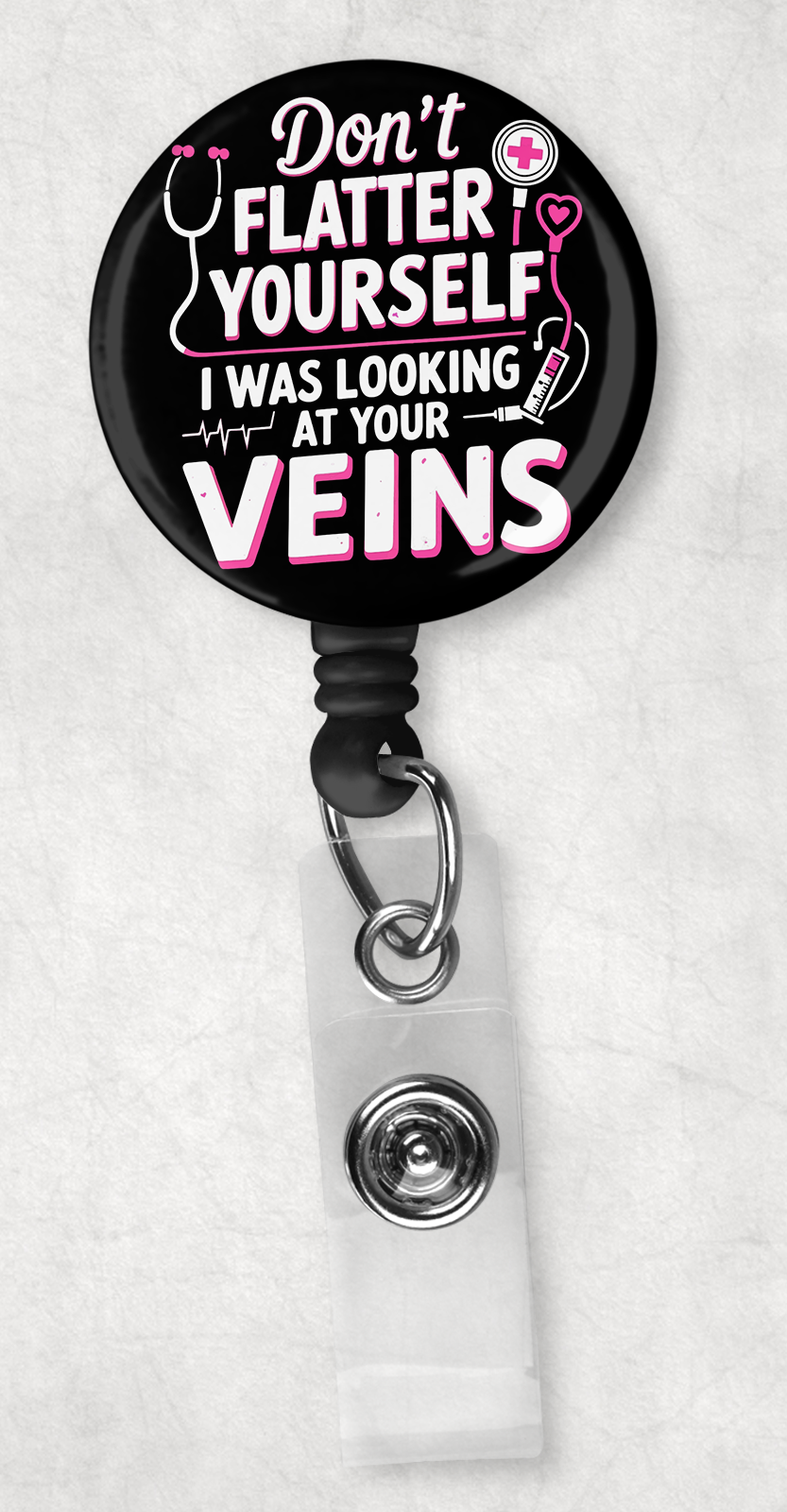 don't flatter yourself, i was looking at your veins