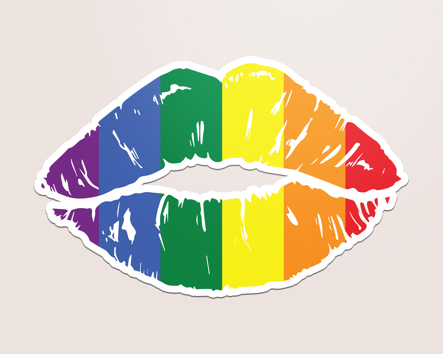 pride kiss