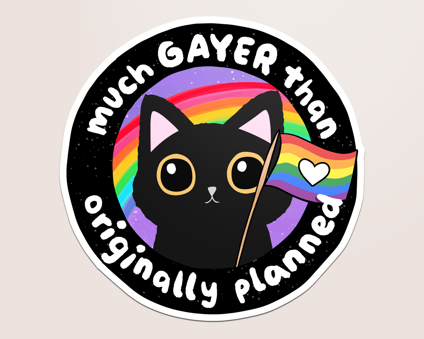 much gayer