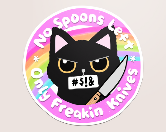 no spoons, just knives