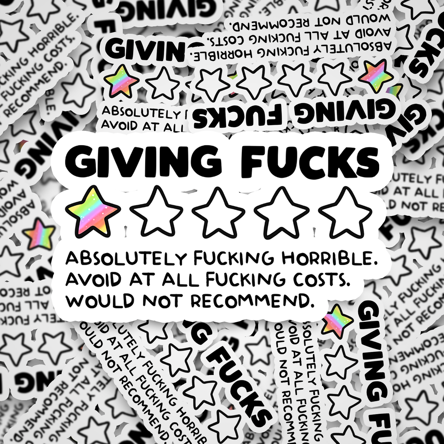 giving fucks