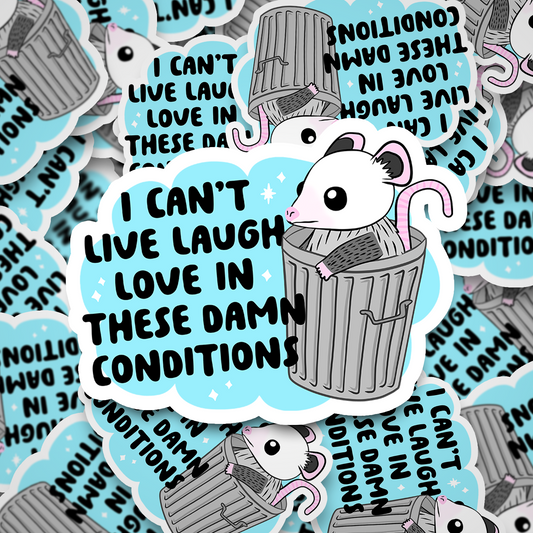 can't live laugh love